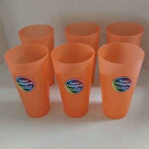 Color Changing 37oz. Tumblers Set of 6 nwot